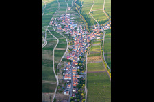Ranschbach in the state Rhineland-Palatinate, Germany viewn from the air
