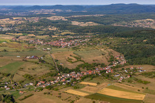 Mitschdorf in Gœrsdorf in the state Bas-Rhin, France