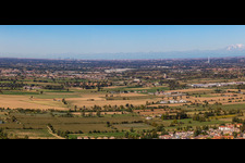 District Lambrate in Mailand in the state Lombardy, Italy