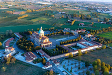 Santa Maria del Fonte Sanctuary from above
