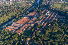 Central hydroelectric power station of Crespi d'Adda in Capriate San Gervasio in the state Bergamo, Italy