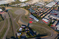 Ferrari's Formula 1 race track, Pista di Fiorano near Maranello/Emilia-Romagna in Fiorano Modenese in the state Modena, Italy