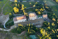 Oblique view of Casalgrande in the state Reggio Emilia, Italy