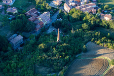 Antique cement kiln in Scandiano in the state Reggio Emilia, Italy
