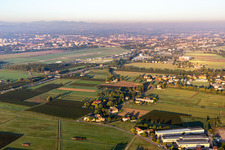 Aerial photograpy of Reggio Emilia Aeroporto di Reggio Emilia - LIDE in Reggio nell’Emilia in the state Reggio Emilia, Italy