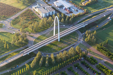 Vela di Calatrava Bridge SOUTH in Reggio nell’Emilia in the state Reggio Emilia, Italy