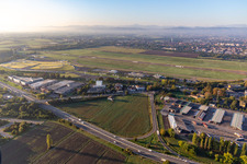 Oblique view of Reggio Emilia Aeroporto di Reggio Emilia - LIDE in Reggio nell’Emilia in the state Reggio Emilia, Italy