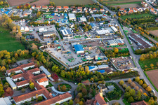 Kleiner Sand industrial estate with Süd-Müll GmbH & Co. KG for waste transport and hazardous waste disposal, Landau recycling center in Landau in der Pfalz in the state Rhineland-Palatinate, Germany