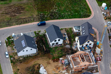 Oblique view of New development area K2 in Kandel in the state Rhineland-Palatinate, Germany