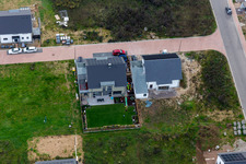 New development area K2 in Kandel in the state Rhineland-Palatinate, Germany from above