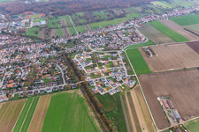 New development area K2 in Kandel in the state Rhineland-Palatinate, Germany
