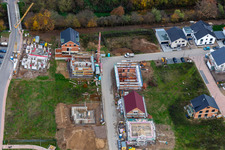 New development area K2 in Kandel in the state Rhineland-Palatinate, Germany viewn from the air