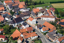 Church building in the village of in Salmbach in Grand Est, France