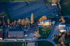 Solar field at Hainbachtal in Böchingen in the state Rhineland-Palatinate, Germany