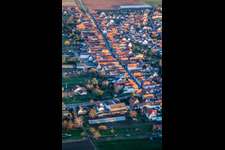 Main Street in Gommersheim in the state Rhineland-Palatinate, Germany