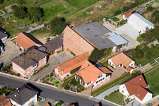 Drone recording of Schleithal in the state Bas-Rhin, France