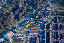 Car wash park on Willy-Brandt-Allee in the district Neureut in Karlsruhe in the state Baden-Wuerttemberg, Germany