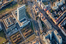 German Pension Insurance at Gartenstr in the district Südweststadt in Karlsruhe in the state Baden-Wuerttemberg, Germany