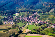 Aerial photograpy of Rott in the state Bas-Rhin, France