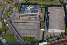 Aerial photograpy of ITK Engineering GmbH in Rülzheim in the state Rhineland-Palatinate, Germany