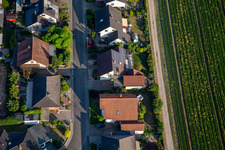 South Ring from the west in Kuhardt in the state Rhineland-Palatinate, Germany from the plane