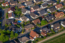 Drone image of South Ring from the west in Kuhardt in the state Rhineland-Palatinate, Germany
