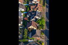 South Ring from the west in Kuhardt in the state Rhineland-Palatinate, Germany seen from a drone