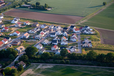 New development area in Kandel in the state Rhineland-Palatinate, Germany