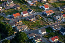 New development area Veilchenweg in Kandel in the state Rhineland-Palatinate, Germany