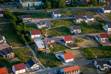 New development area Lavendelweg in Kandel in the state Rhineland-Palatinate, Germany
