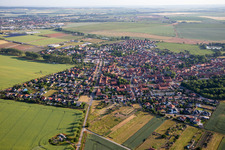 From the southeast in Halberstadt in the state Saxony-Anhalt, Germany