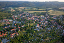 From the northeast in the district Neinstedt in Thale in the state Saxony-Anhalt, Germany