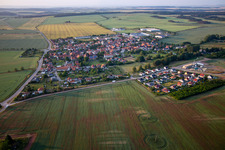 From the southwest in the district Warnstedt in Thale in the state Saxony-Anhalt, Germany