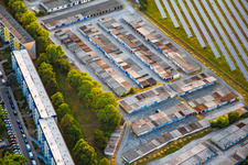 Garage yards Karl-Zerbst-Straße in Blankenburg in the state Saxony-Anhalt, Germany