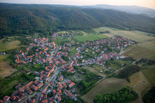 From the northeast in the district Benzingerode in Wernigerode in the state Saxony-Anhalt, Germany