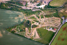 Motocross track Westerhausen in the district Westerhausen in Thale in the state Saxony-Anhalt, Germany