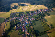 Dorfstr in the district Gorenzen in Mansfeld in the state Saxony-Anhalt, Germany