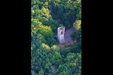 Aerial view of HWN 209 Moltkewarte in Sangerhausen in the state Saxony-Anhalt, Germany
