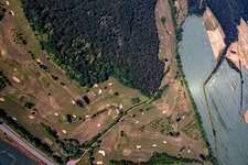 Golf Club Schloss Meisdorf eV in the district Meisdorf in Falkenstein in the state Saxony-Anhalt, Germany out of the air