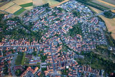 Festival Hall, Rappengasse in Rheinzabern in the state Rhineland-Palatinate, Germany
