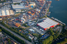 ID Logistics on the old Schiffbrückenstr in Germersheim in the state Rhineland-Palatinate, Germany