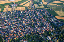 Mannheimer Street in Otterstadt in the state Rhineland-Palatinate, Germany