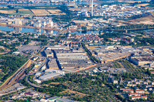 Daimler Truck AG, Engine Plant Mannheim and EvoBus GmbH in the district Luzenberg in Mannheim in the state Baden-Wuerttemberg, Germany