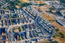 Abraham Lincoln Avenue in the district Käfertal in Mannheim in the state Baden-Wuerttemberg, Germany