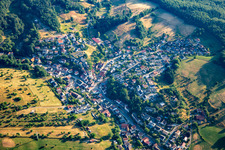 District Bonsweiher in Mörlenbach in the state Hesse, Germany