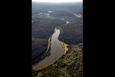 Marbach Reservoir in the district Hetzbach in Oberzent in the state Hesse, Germany