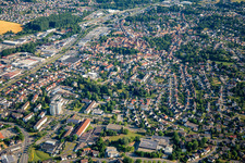 Overview in the district Stockheim in Michelstadt in the state Hesse, Germany