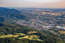 From the northeast in Weinheim in the state Baden-Wuerttemberg, Germany