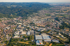 From the north in Weinheim in the state Baden-Wuerttemberg, Germany