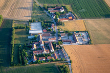 Street home in the district Wallstadt in Mannheim in the state Baden-Wuerttemberg, Germany